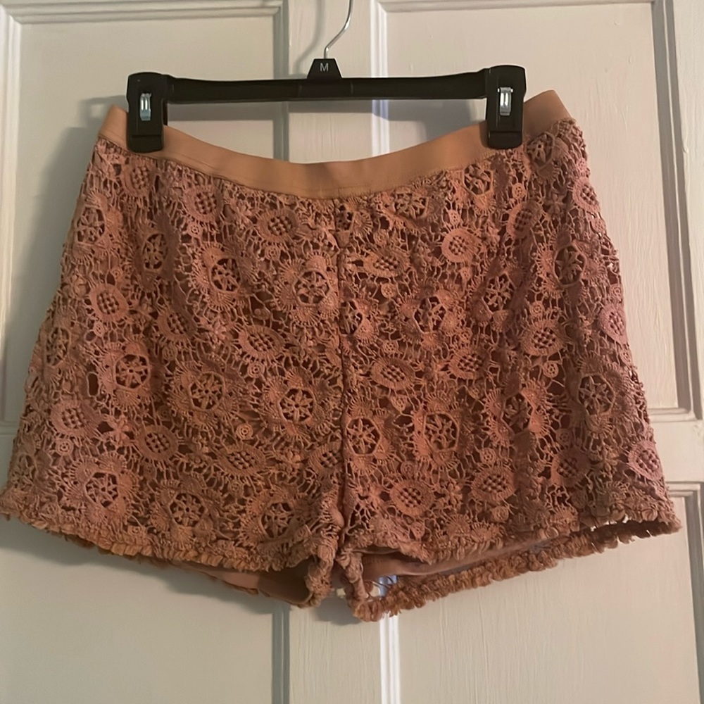 Crochet shorts